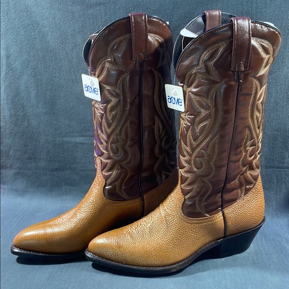 ACME men’s two tone Cowboy Boots- Size 9E - Picture 1 of 7